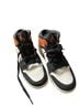 Nike Black Orange White Sneakers Size 4 1/2 - photo 2