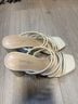 Nine West Cream Multi-Strap Square-Toe Heeled Mules Heels - photo 5