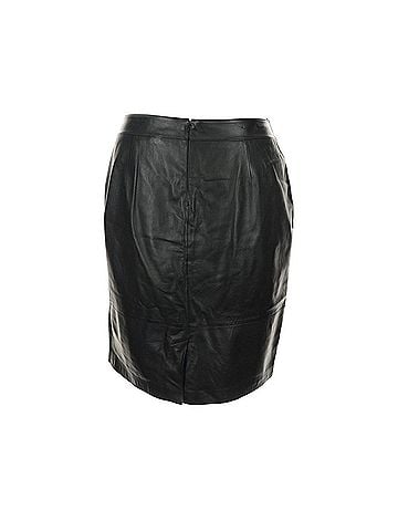 Sejour Leather Skirt (view 2)