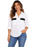 J.Crew White Button-Down Shirt Size 2 - photo 1