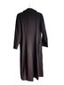 Calvin Klein 100% Lambswool Brown Wool Coat Size 8 - photo 2