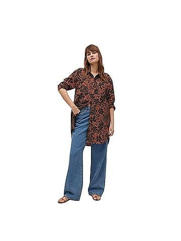 Mango Violeta by Mango Short Sleeve T-Shirt (view 2)