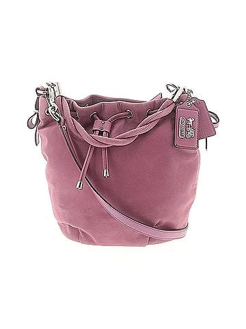 Coach Coach Bucket shimmer Mauve Coach Leather Bucket Bag (view 1)