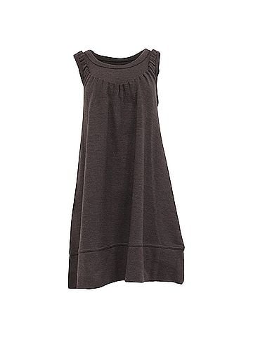 Marc Jacobs Marc Jacobs Brown Sleeveless Dress in Brown Wool (view 1)