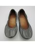 Tieks Tieks Flats Silver Metallic Pewter Classic Ballet Shoes Leather Womens 8 Flats - photo 9