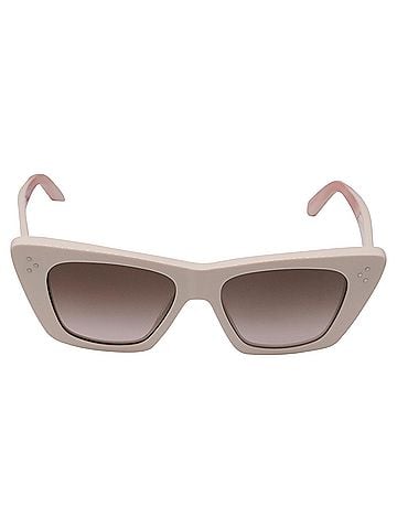 Céline Celine Cat-Eye Sunglasses in Ivory Acetate (view 1)