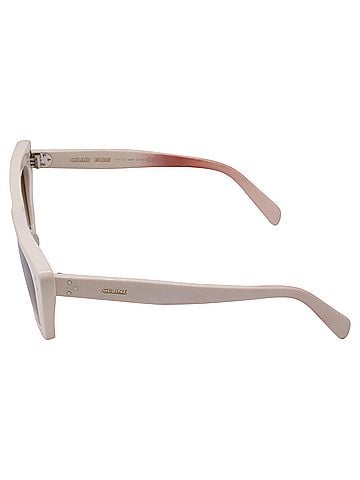 Céline Celine Cat-Eye Sunglasses in Ivory Acetate (view 2)