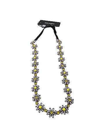 Dolce & Gabbana Dolce &amp; Gabbana Daisy Waist Belt in Yellow Crystal (view 1)