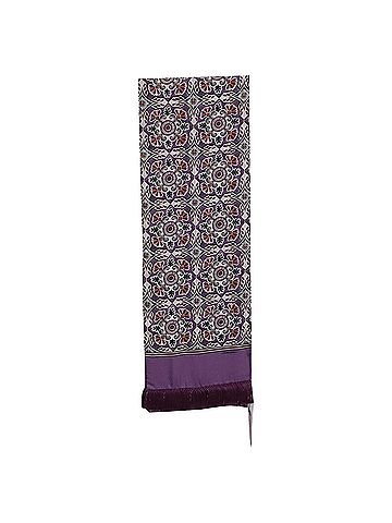 Dolce & Gabbana Dolce &amp; Gabbana Printed Scarf in Multicolor Silk (view 2)