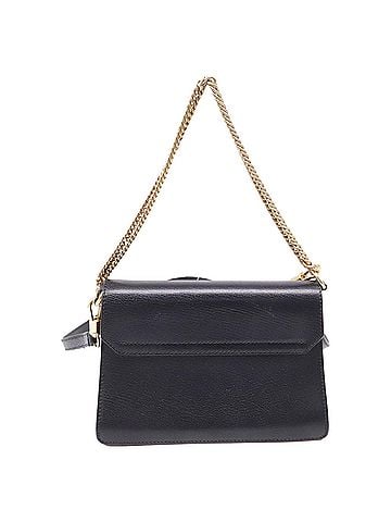Givenchy Givenchy Small GV3 Flap Shoulder Bag in Black Leather (view 2)