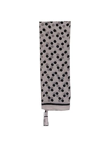 Dolce & Gabbana Dolce &amp; Gabbana Napoli 2016 Polka Dot Scarf in White Cashmere (view 1)