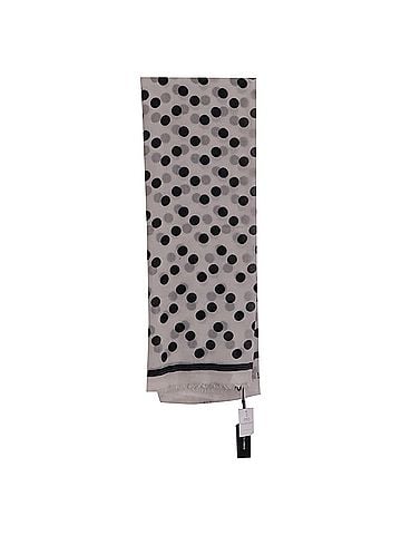 Dolce & Gabbana Dolce &amp; Gabbana Napoli 2016 Polka Dot Scarf in White Cashmere (view 2)