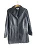 Alfani 100% Leather Black Leather Jacket Size M - photo 1