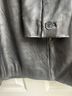 Alfani 100% Leather Black Leather Jacket Size M - photo 5