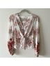 Free People Run Free Blouse Tunic Long Sleeve Blouse - photo 3