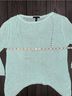 Eileen Fisher 100% Linen Solid Green Pullover Sweater Size S - photo 8
