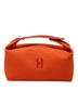 Hermès 100% Canvas Orange Small Toile Bride A Brac Case One size - photo 1