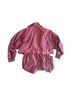 Aero 70% Polyester 30% Nylon 100% Nylon Burgundy Jacket Size XS - photo 2