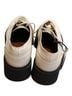 Zara 100% Leather White Flats Size EU 38 - photo 2
