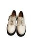 Zara 100% Leather White Flats Size EU 38 - photo 1