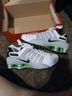 Nike White Gray Green Sneakers Size 8 - photo 6
