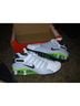 Nike White Gray Green Sneakers Size 8 - photo 5