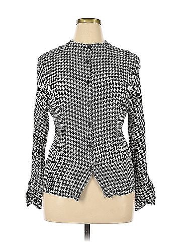 Anne Klein II Anne Klein Ii 3/4 Sleeve Silk Top (view 1)