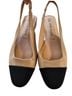 Anne Klein Tan Black Flats Size 8 1/2 - photo 1