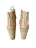 Jeffrey Campbell 100% Leather Tan Wedges Size 6 - photo 2