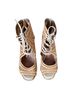Jeffrey Campbell 100% Leather Tan Wedges Size 6 - photo 1