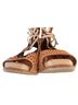 Jeffrey Campbell 100% Leather Tan Wedges Size 6 - photo 8