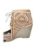 Jeffrey Campbell 100% Leather Tan Wedges Size 6 - photo 12