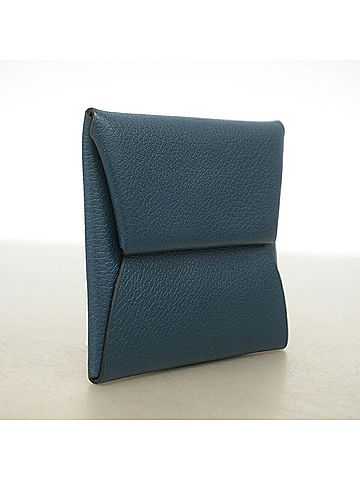 Hermès Hermes Bastia Verso Evercolor Wallet/Coin Case, Bleu Zellige (Vert Cypress), B Stamp, Men's/Women's, P3526661 (view 2)