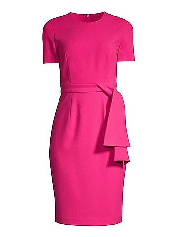 Black Halo Harbor Side-Tie Sheath Dress Cocktail Dress (view 1)