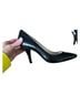 Michael Kors 100% Leather Black Heels Size 7 - photo 10