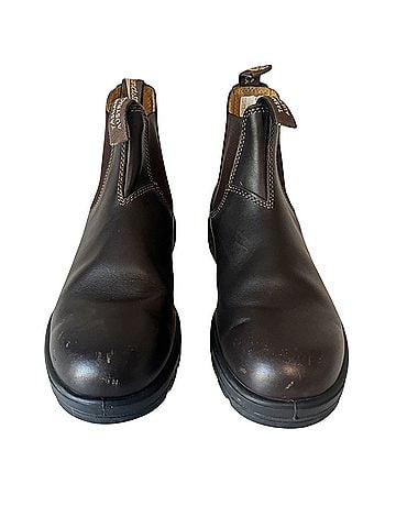 Blundstone 550 Classics Stout Brown Leather Pull On Elastic Gore Size: AU 8 / US Men's 9 / US Women's 11 Ankle Boots (view 2)