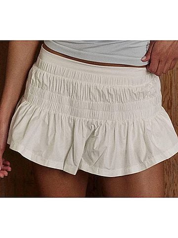 Free People Tennis Game Skort in White (view 2)