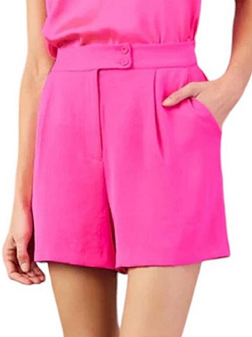 Skies Are Blue Curvy Pretty Shorts - Plus in Pink (view 2)
