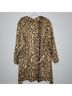 Elie Tahari Leopard Print Brown Tan Coat Size 2X - photo 3
