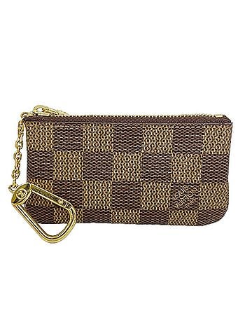 Louis Vuitton Louis Vuitton Damier Pochette Clé N62658 Ebene Wallet/Coin Case for Men and Women (view 1)