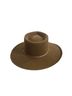 Brixton 100% Wool Brown Hat Size M - photo 4