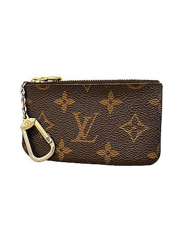 Louis Vuitton Louis Vuitton Monogram Pochette Clé Wallet/Coin Case M62650 Brown (Men's/Women's) (view 1)