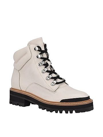 Marc Fisher Rugged Lace-Up Boots Ankle Boots (view 2)