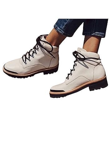 Marc Fisher Rugged Lace-Up Boots Ankle Boots (view 1)