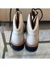 Marc Fisher Rugged Lace-Up Boots Ankle Boots - photo 6
