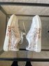 Aldo Floral White Pink Sneakers Size 7 1/2 - photo 6