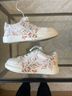 Aldo Floral White Pink Sneakers Size 7 1/2 - photo 5