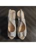 De Blossom Collection Gold Heels Size 8 - photo 3