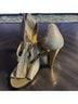 Michael Kors Gold Heels Size 7 - photo 3
