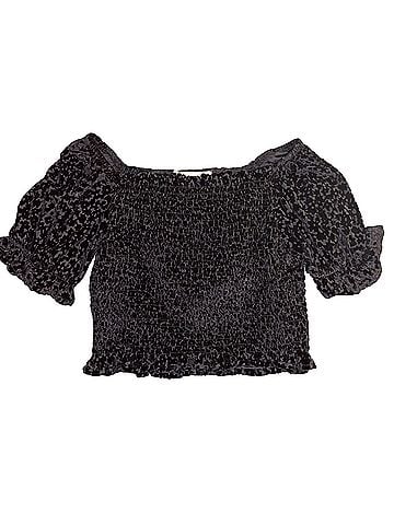 Rewind Short Sleeve Blouse (view 1)